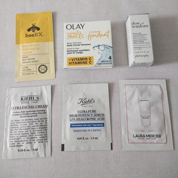 Assorted Facial Serums, Cleanser, Cream - Picture 1 of 4